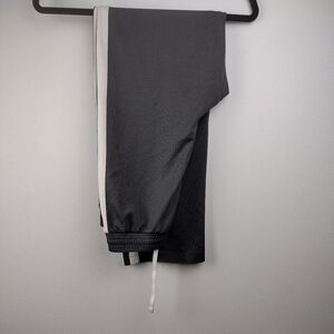 MTA Sport Black Joggers with White Side Stripe kids size XL